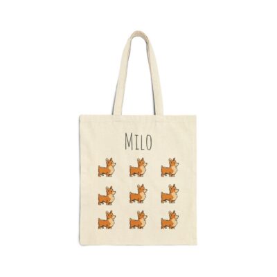 Personalized Corgi Pet Tote Bag