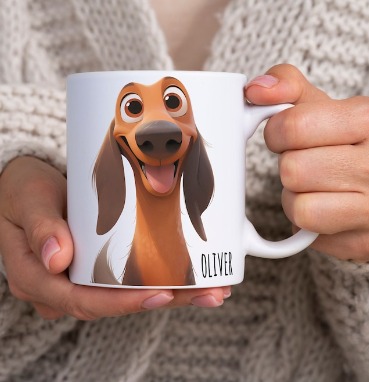 Personalized Dachshund Dog Lover Gifts Mug