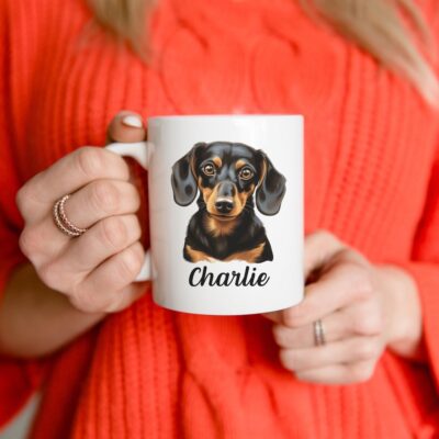 Personalized Dachshund Lovely Coffee Mug