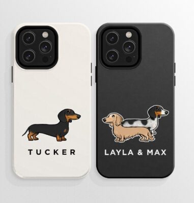 Personalized Dachshund Phone Case