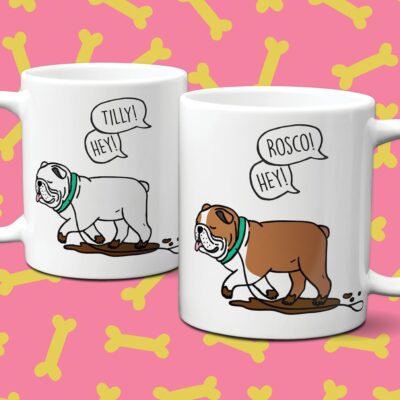 Personalized English Bulldog Funny Mug