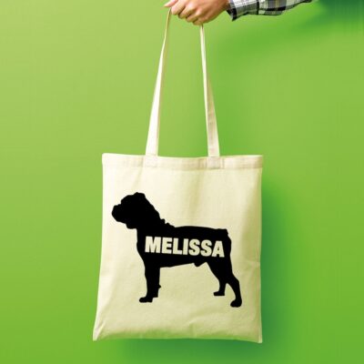 Personalized English Bulldog Gifts Tote Bag