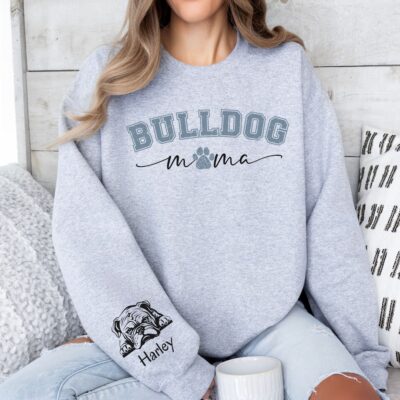 Personalized English Bulldog Lovers Sweatshirt