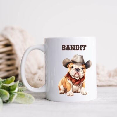 Personalized English Bulldog Mug