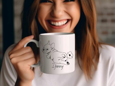 Personalized French Bulldog Funny Mug