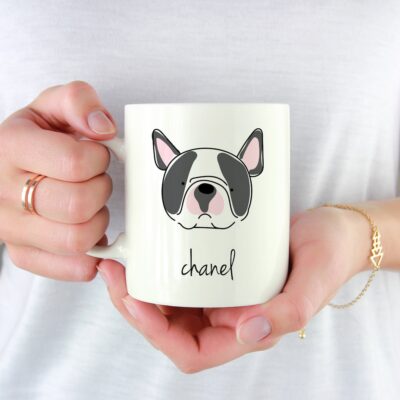 Personalized French Bulldog Lovers Mug