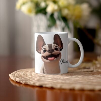 Personalized French Bulldog Mug