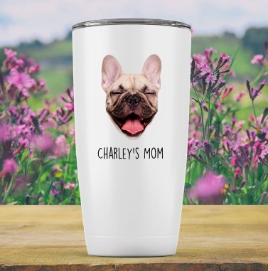 Personalized French Bulldog Tumbler