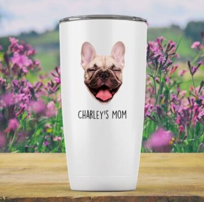 Personalized French Bulldog Tumbler