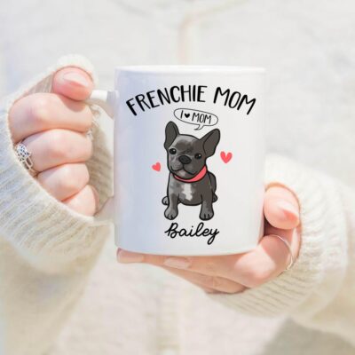 Personalized Frenchie Mom Mug