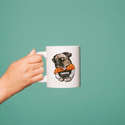 Personalized Funny English French Bulldog Mug