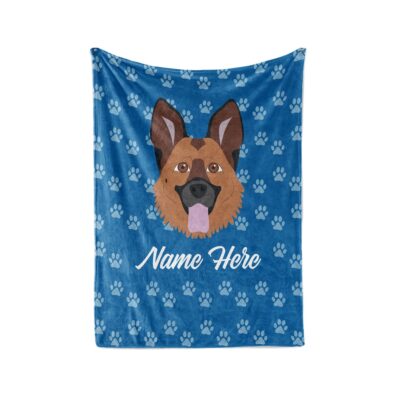 Personalized German Shepherd Gifts For Lovers Blanket