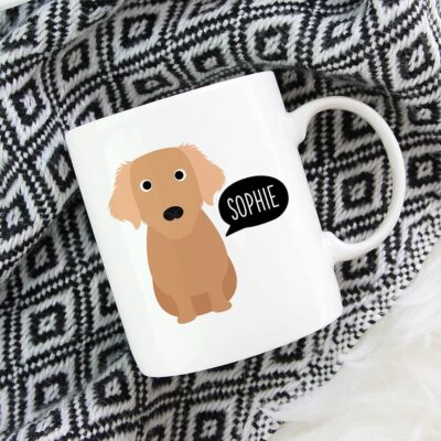 Personalized Golden Retriever Gifts Mug