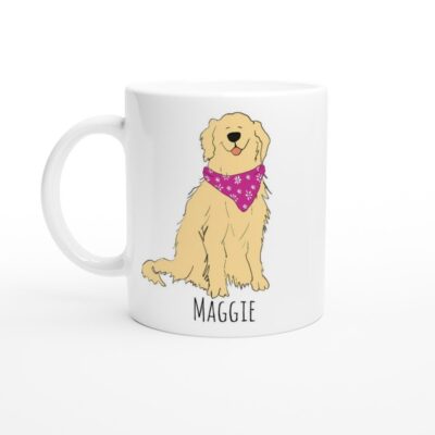 Personalized Golden Retriever Lovers Mug