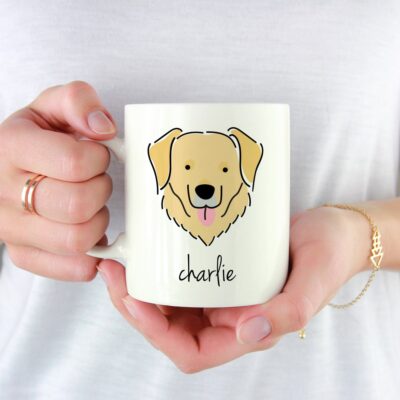 Personalized Golden Retriever Mug