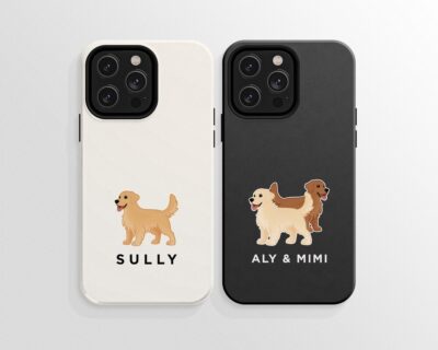 Personalized Golden Retriever Phone Case