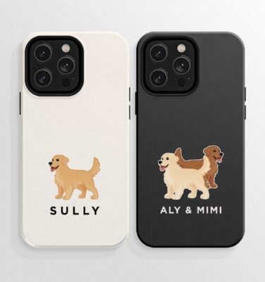 Personalized Golden Retriever Phone Case