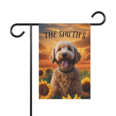 Personalized Goldendoodle Lovely Flag