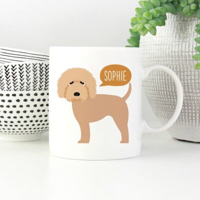 Personalized Goldendoodle Lovers Mug