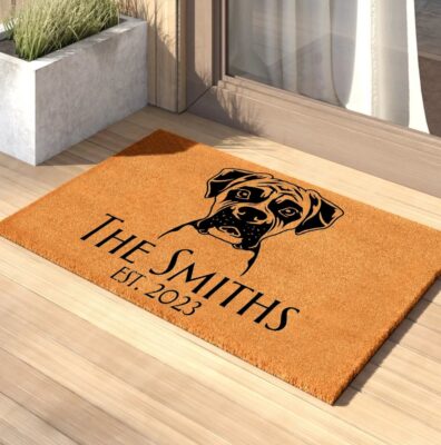 Personalized Hope You Like Boxers Door Mat