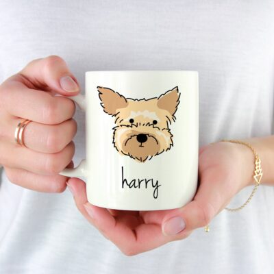 Personalized Love Yorkshire Terrier Mug