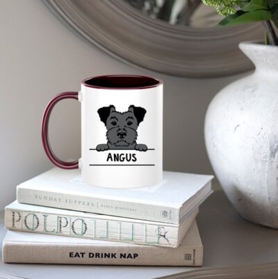 Personalized Miniature Schnauzer Dog Mug