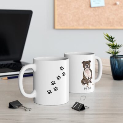 Personalized Pit Bull Dog Coffee Mug