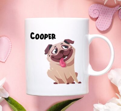 Personalized Pug Cute Mug