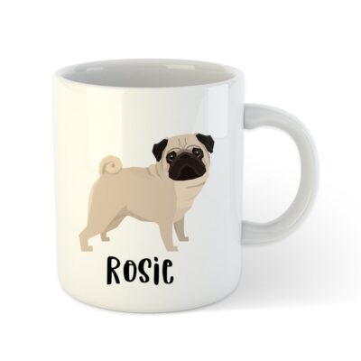 Personalized Pug Dog Cute Mug