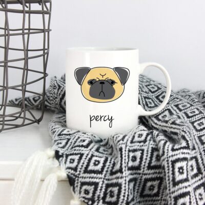 Personalized Pug Lovers Mug