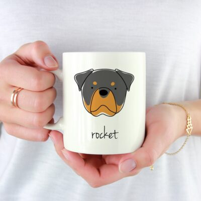 Personalized Rottweiler Dog Lovers Mug