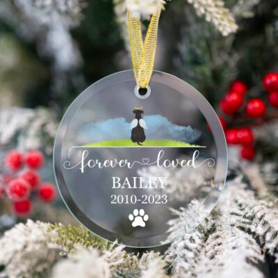 Personalized Schanuzer Memorial Ornament