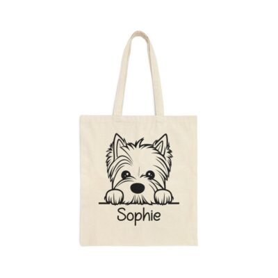 Personalized Westie Tote