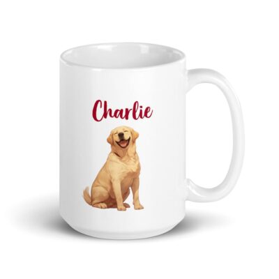 Personalized Yellow Labrador Mug