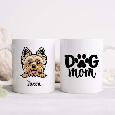 Personalized Yorkshire Terrier Mom Mug