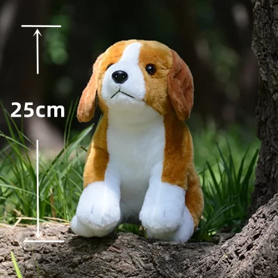 Realistic Beagle Dog Cute Plush