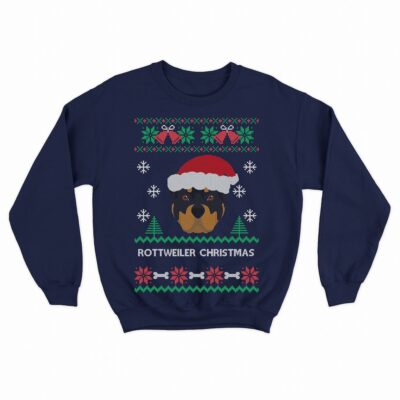 Rottweiler Christmas Sweatshirt