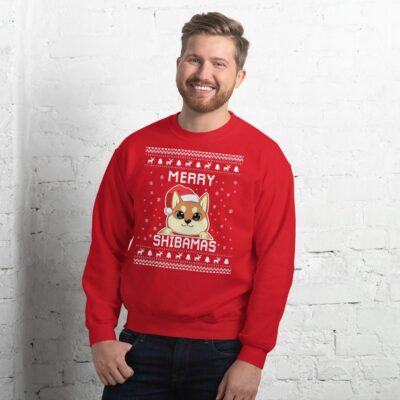 Shiba Inu Merry Shibamas Christmas Sweatshirt