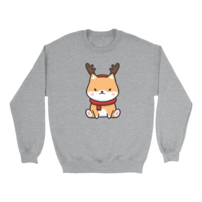 Shiba Inu Reindeer Sweatshirt