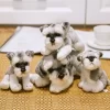 Simulation Dog Plush Toy Stuffed Animal Super High Quality Realistic Schnauzer Dog Toy For Luxury Home - Dog Gifts Store