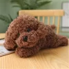 Soft Realistic Teddy Dog Plush Toy Funny Simulation Stuffed Little Puppy Dolls Lovely Birthday Gift for 4 - Dog Gifts Store