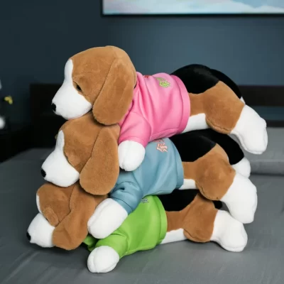 Unleash Playfulness with Lifelike Beagle Stuffed Animal