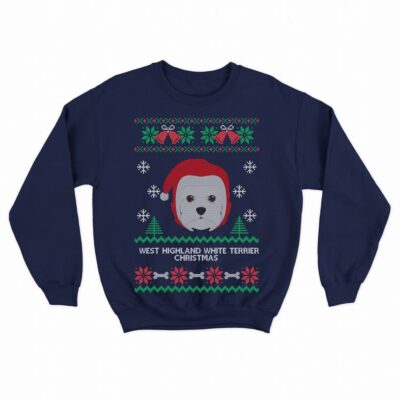 West Highland Terrier Christmas Sweatshirt