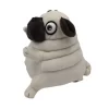 kawaii Plush Toys 15cm dog the Elf Fat Pug Sitting Pug Dogs Toy Stuffed Dolls for 4 - Dog Gifts Store