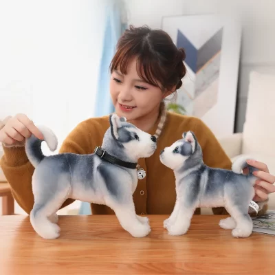 25/30CM Husky Dog Plush Toy