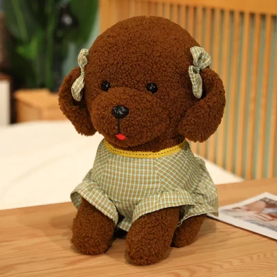 Cute Dressing Poodle Teddy Dog Plush