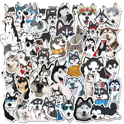 Cute Husky Dog Sticker