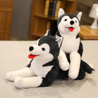 68cm Kawaii Husky Soft Plush