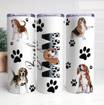 Beagle Mom Gifts Tumbler