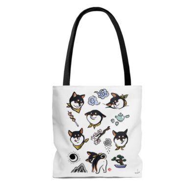 Black and Tan Shiba Chronicle Tote Bag